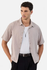Textured Breathable Essential Shirt - Image 2